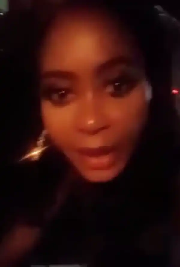 Ex MBGN, Omowunmi Akinifesi explains how her parked car was vandalised at a wedding yesterday